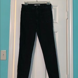 Black Ripless Jeans
